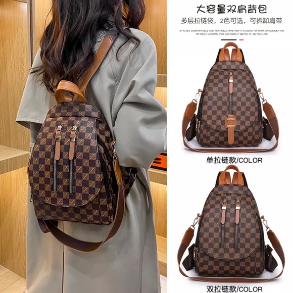 Cute City Backpack&Shoulder Bag - Picture 4 of 16